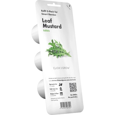 Click & Grow Семена Click and Grow - Листна горчица, 3 пълнителя (SGR34X3)