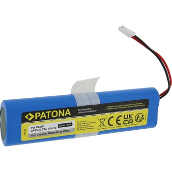 Image 1 of Patona Батерия за Ecovacs Deebot DF45 / Ilife V50, 2600 mAh (6738)