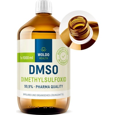 WoldoHealth DMSO dimethylsulfoxid 99,9% 1000 ml