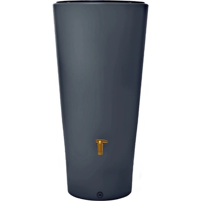 4rain VASO 220 l Sud na vodu grafit vr. kvetináče a výpustného ventilu