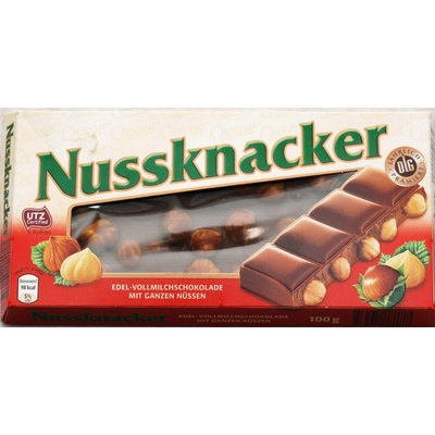 Choceur Nussknacker mléčná s lískovými ořechy 100 g – Zboží Dáma