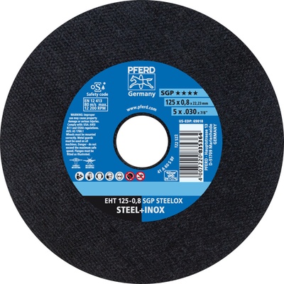 Pferd Rezný kotúč 125 x 0,8 x 22,23 mm 4007220835364