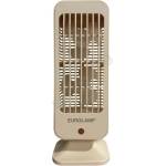 EUROLAMP Зареждащ се настолен вентилатор 5W/5V, 1200 mAh, бежов (EU0785)