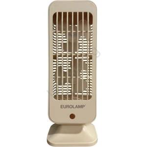 EUROLAMP Зареждащ се настолен вентилатор 5W/5V, 1200 mAh, бежов (EU0785)