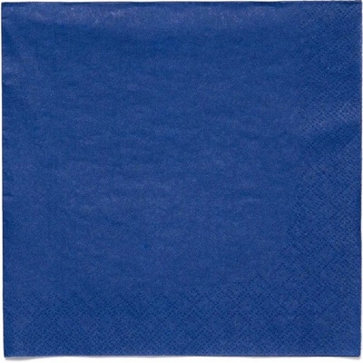 Amscan Servítky papierové tmavo modré Blueberry 33x33cm 20 ks