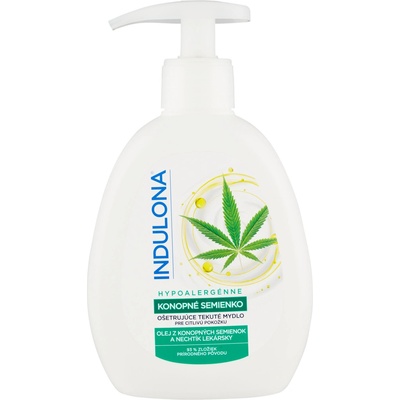 Indulona Konopné semínko hypoalergenní pečující tekuté mýdlo 250 ml