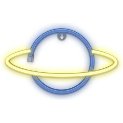 Forever dekorativní LED neon Saturn modro-žlutá RTV100228