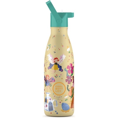 Cool Bottles Dětská nerezová termolahev Kids Magical Fairies třívrstvá 350 ml