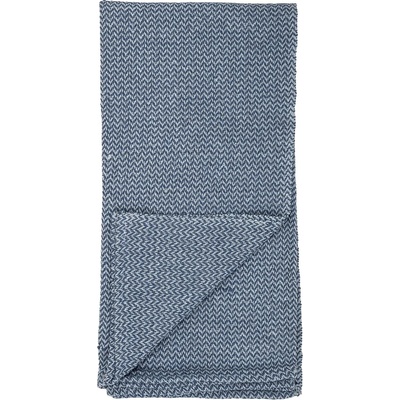 Bloomingville Бебешко памучно одеяло Bloomingville - Синьо (BL1007)