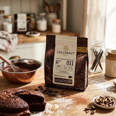 Callebaut Pravá hořká čokoláda 54% No. 811 400 g
