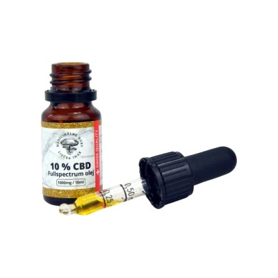 Medicinálne huby Mct olej 10% CBD Full Spectrum 10 ml
