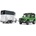 BRUDER Bruder: Комплект фигурки на Land Rover Defender за офроуд и кон