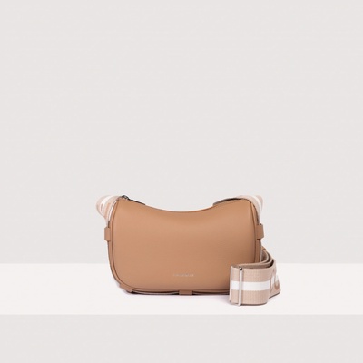 Coccinelle RAQUEL kožená MINI BAG SKIN/GAZPACHO SS25