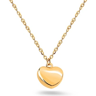 iZlato Forever Jemný náhrdelník s príveskom v tvare srdiečka 14K IZ26203B