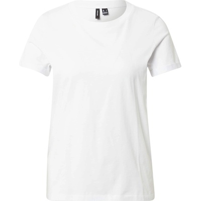 VERO MODA Тениска 'Paula' бяло, размер XS