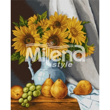 Milena Style Есенна идилия - гоблен със схема конци Ariadna 1: 4
