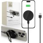 Tech-Protect QI15W-A33 магнитен безжичен зарядно устройство MagSafe черен (5906302308347)