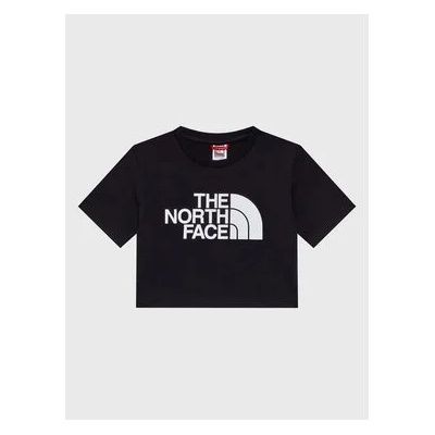 The North Face Тишърт Crop Easy NF0A83EU Черен Regular Fit (Crop Easy NF0A83EU)