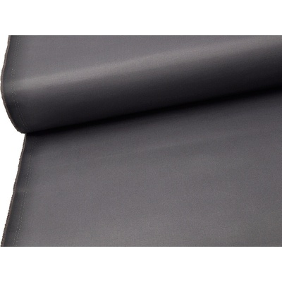 Mirtex Látka kepr INTEX 250/28 Tmavě šedá šíře 150cm Ceník: METRÁŽ: od 1 metrů