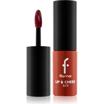 Flormar Lip & Cheek Tint течен руж за устни и скули цвят 002 Kiss Lip&Cheek 6.7ml