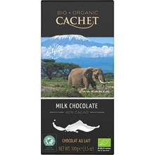 Cachet BIO Mléčná čokoláda Tanzania 100 g