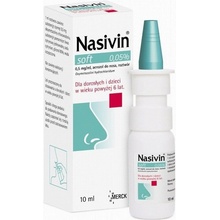 Nasivin Soft 0,05% aer.nao.1 x 10 ml