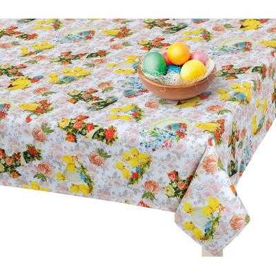 Bellatex Ubrus Velikonoce velikonoční pohlednice 100x100cm