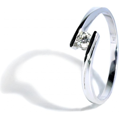 Blink-Blink Elegantný diamantový prsteň 1326BDG
