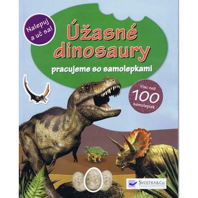 Úžasné dinosaury viac než 100 samolepiek