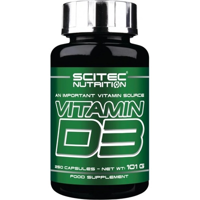 Scitec Nutrition Vitamin D3 [250 капсули]