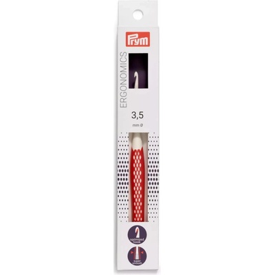 Háček pletací 3.5mm s ergonomickou rukojetí 16cm PRYM 218484