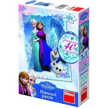 Dino Diamond Frozen 200 dielov