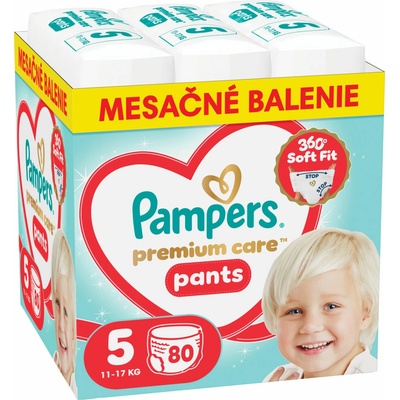 Pampers Prem pants 5 80ks