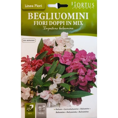 Hortus Импатиенс двоен Микс Impatiens balsamina