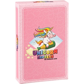 Spielehelden Unicorn Express, Парти игра, Дамско парти, 55 карти на английски език (AMZCOM4) (AMZCOM4)