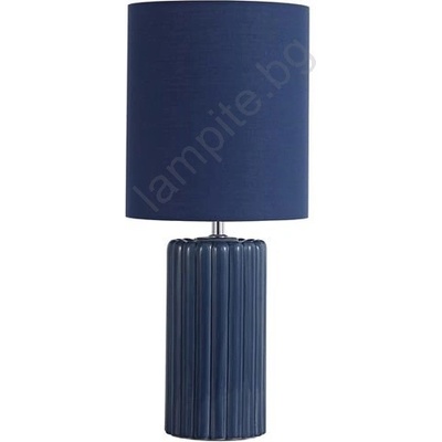 Searchlight EU22353AZ - Настолна лампа GROOVE 1xE14/60W/230V синя (SR0645)