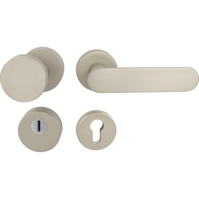 MPkovania TI - CUBO/NELA - R 3233/4158 PZ plus kľučka/kľučka nikel matný