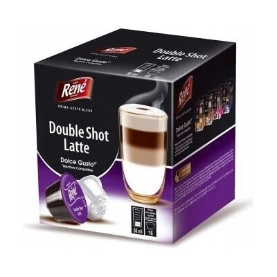 Café René Double Shot Latte 16 ks