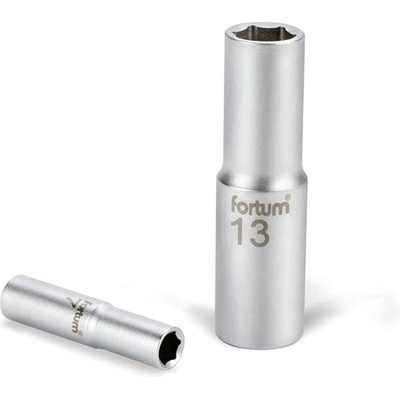 Hlavica nástrčná 1/2 13mm predĺžená Fortum