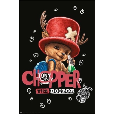 Grupo Erik Plagát, Obraz - One Piece - Chopper, 61 × 91.5 cm