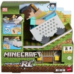 Mattel Minecraft: Вагонетка с дистанционно и фигурка на Стийв (JMT40)