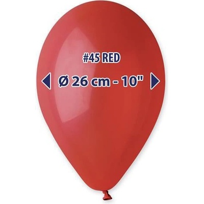 Balónky pastelové červené