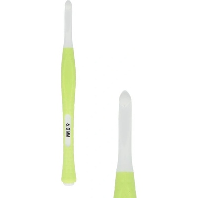 Ergonomický akrylový háček 6 mm