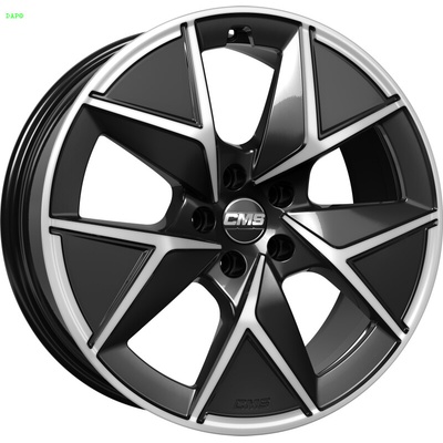 Cms C42 8x19 5x112 ET40 diamond black gloss