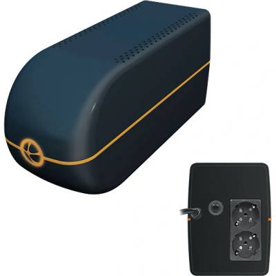 Tuncmatik Линейно интерактивен UPS Tuncmatik Lite Ii 850Va 850 VA / 480 W, симулирана синусоида, 2xSchuko (LITEII850VA/TSK5201)