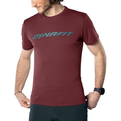 Dynafit Тениска Dynafit TRAVERSE M S/S TEE Бордо Velikost L