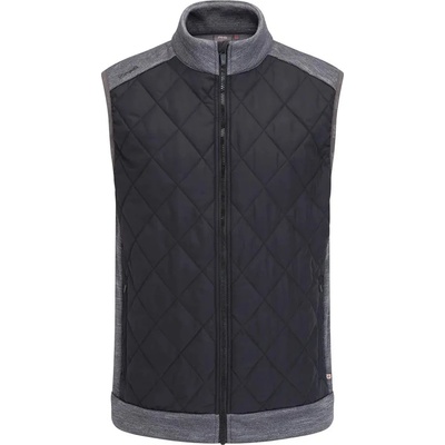 Ping Aaran Men's Quilted Vest Panske Steel Marl/Black