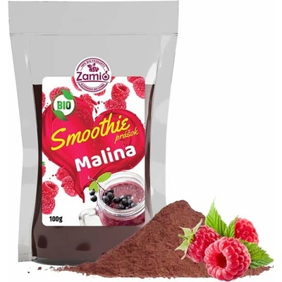 Zamio Malina smoothie prášok ovocné vločky 100 g