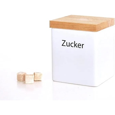 Continenta Кутия за съхранение на захар 10 x 10 x 12 cм, Continenta (CONT3912)