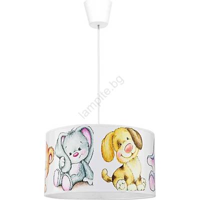 Duolla - Детски пендел SWEET BEARS 1xE27/40W/230V Ø 35 см (DU7108)